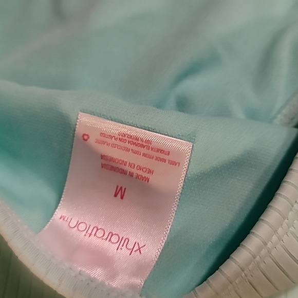 SIDE TIE HIPSTER MINT GREEN BIKINI BOTTOM - Picture 9 of 10